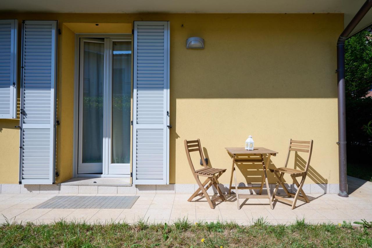 Апартаменты La Casa Dei Tigli - Bilocale Con Taverna E Giardino Горгонцола Экстерьер фото